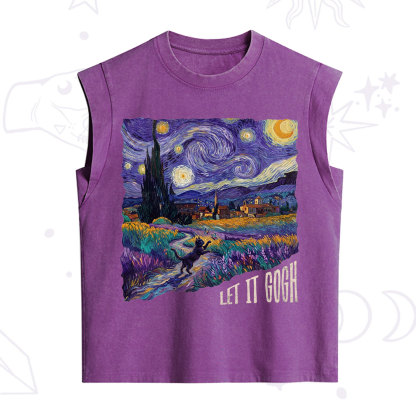 Purplehecate Let It Gogh Vintage Washed Tank