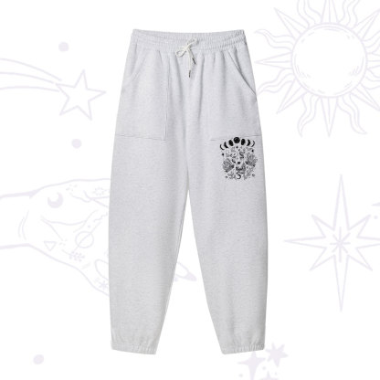 Purplehecate Reach For The Moon Fleece Sweatpants
