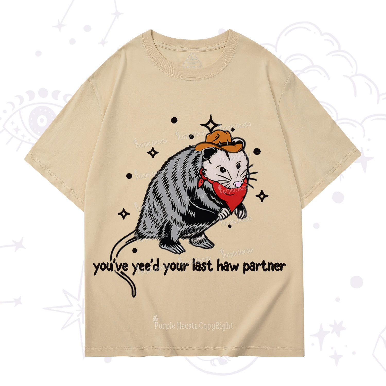 Purplehecate You've Yee'd Your Last Haw Partner Possum T-Shirt