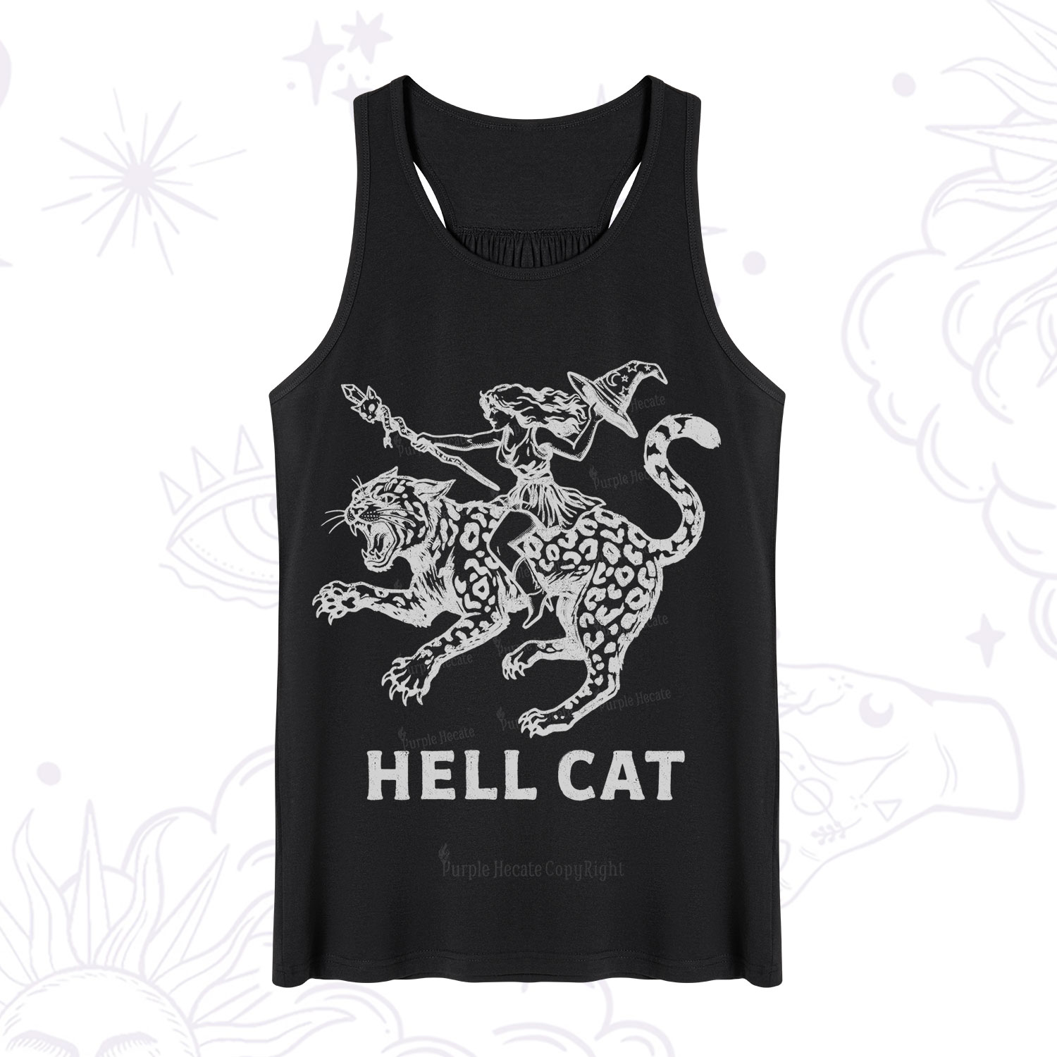 Purplehecate Hex Girl Hell Cat Tank