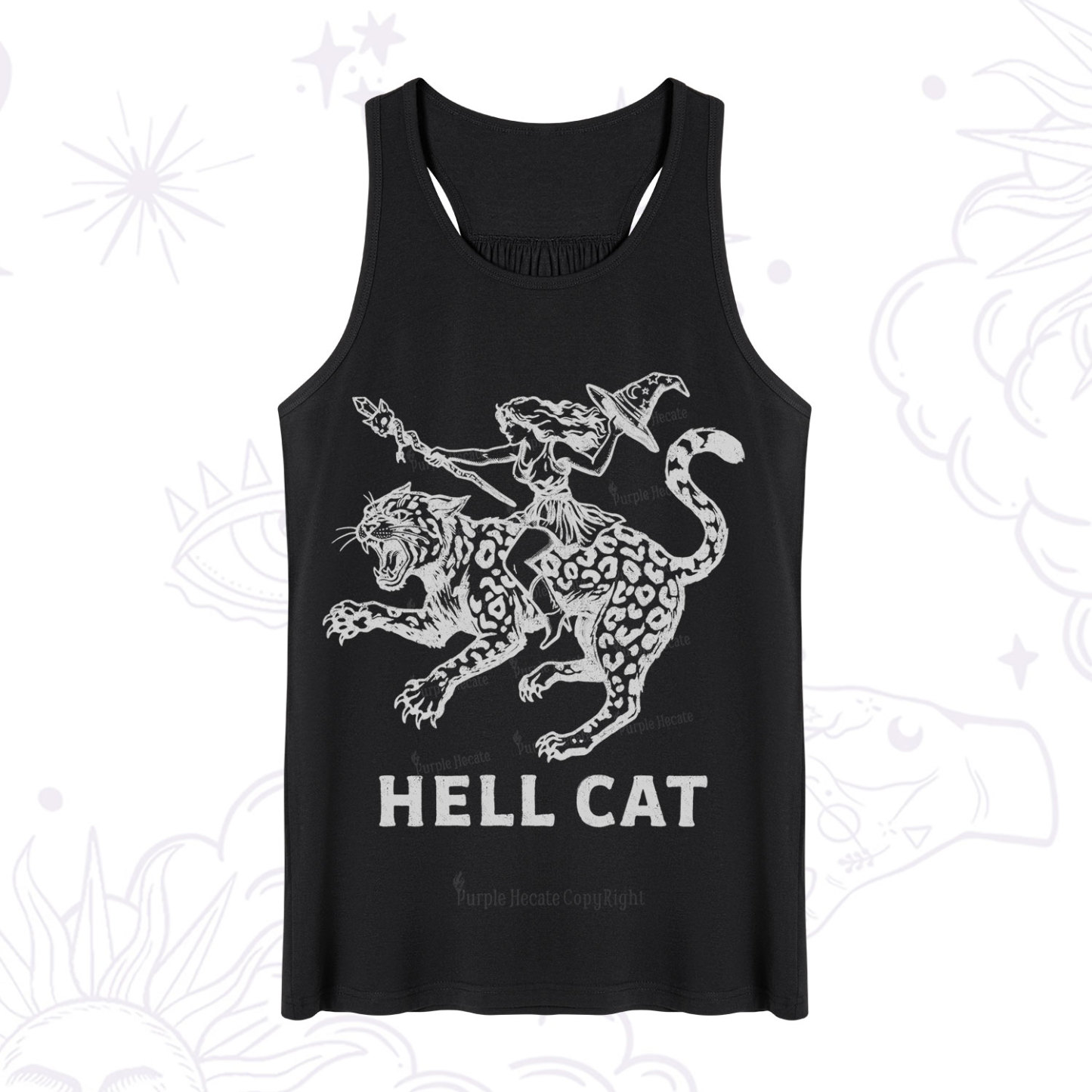 Purplehecate Hex Girl Hell Cat Tank