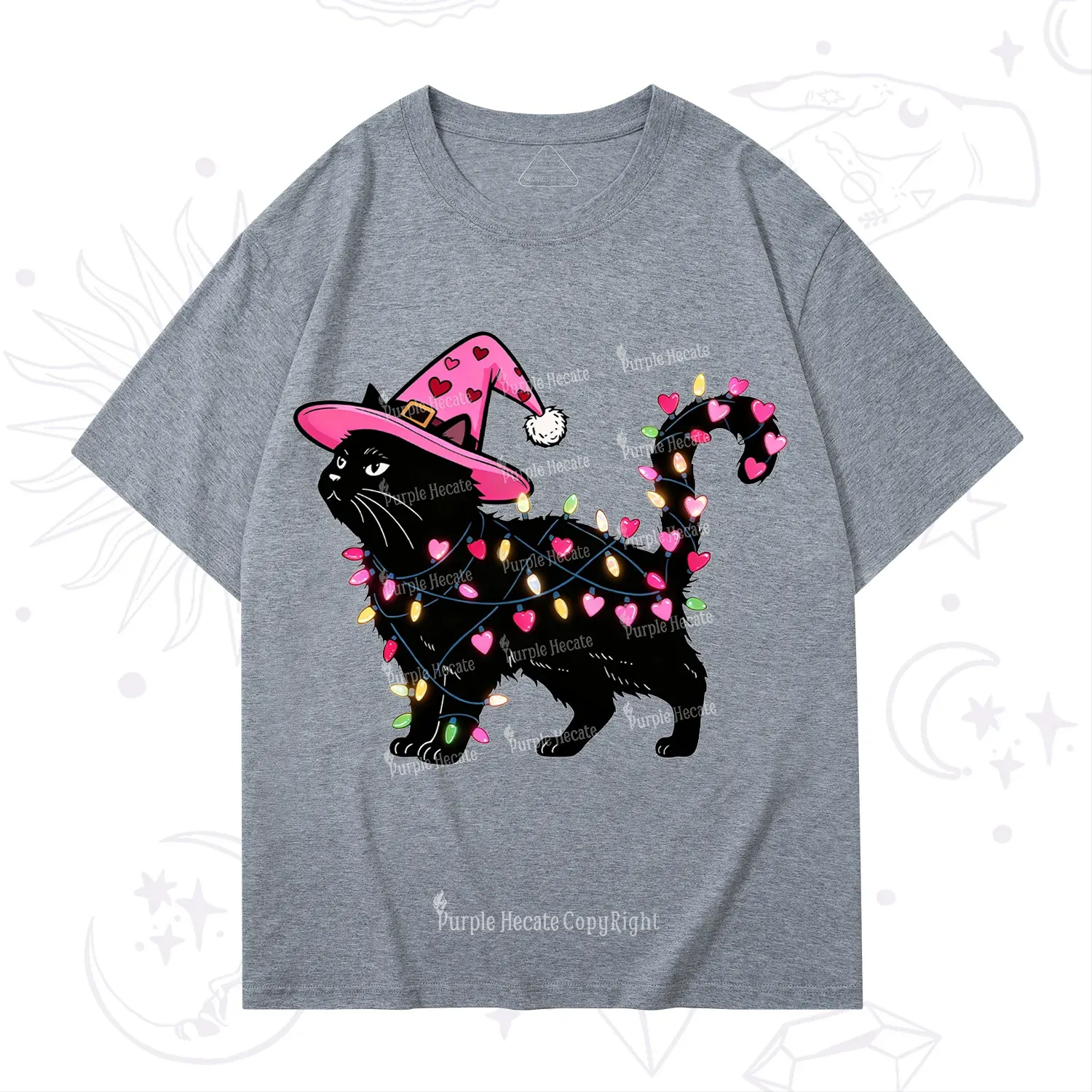 Purplehecate Cute Cat Valentine T-Shirt