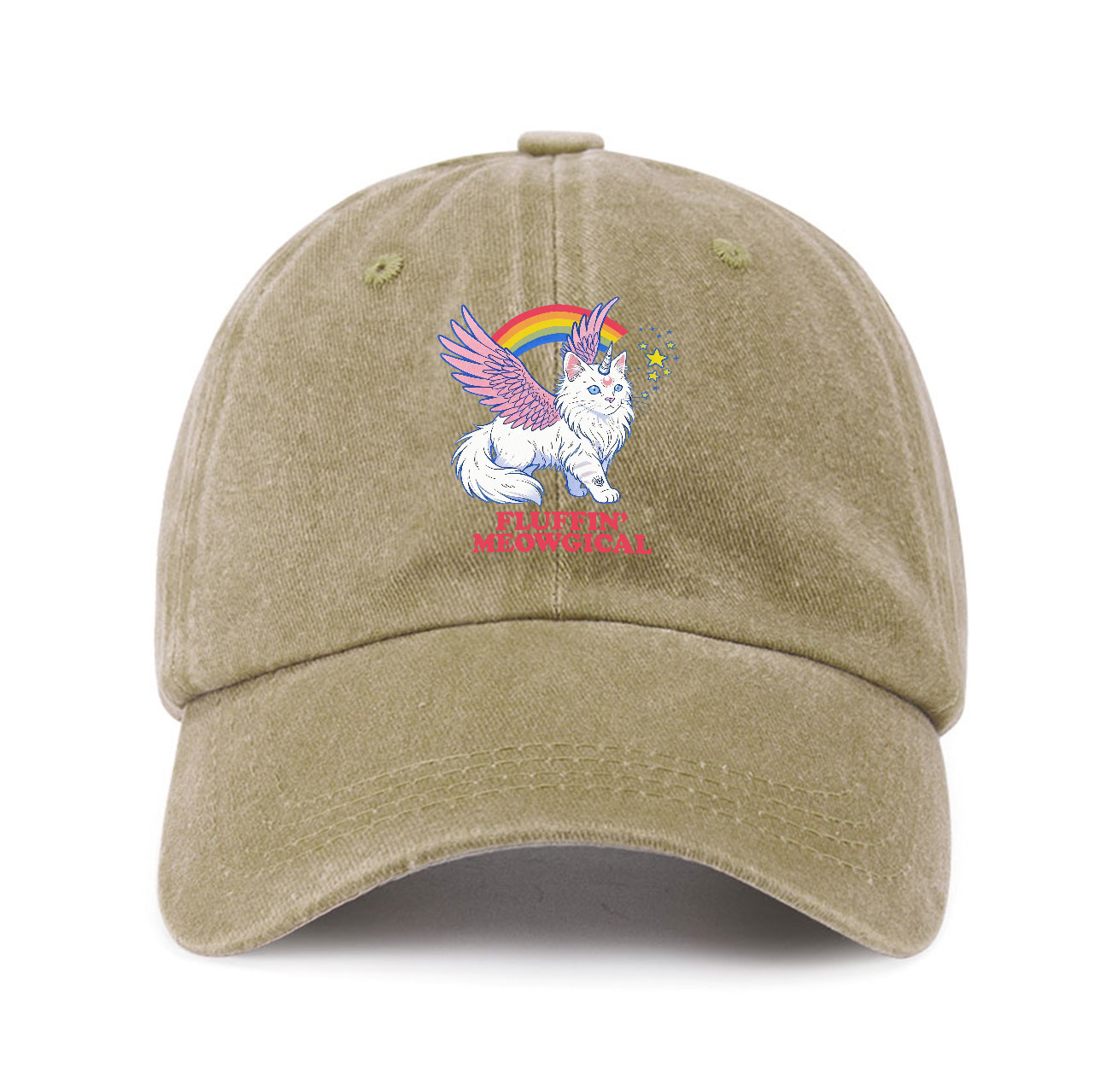 Purplehecate Fluffin Meowgical Baseball Cap