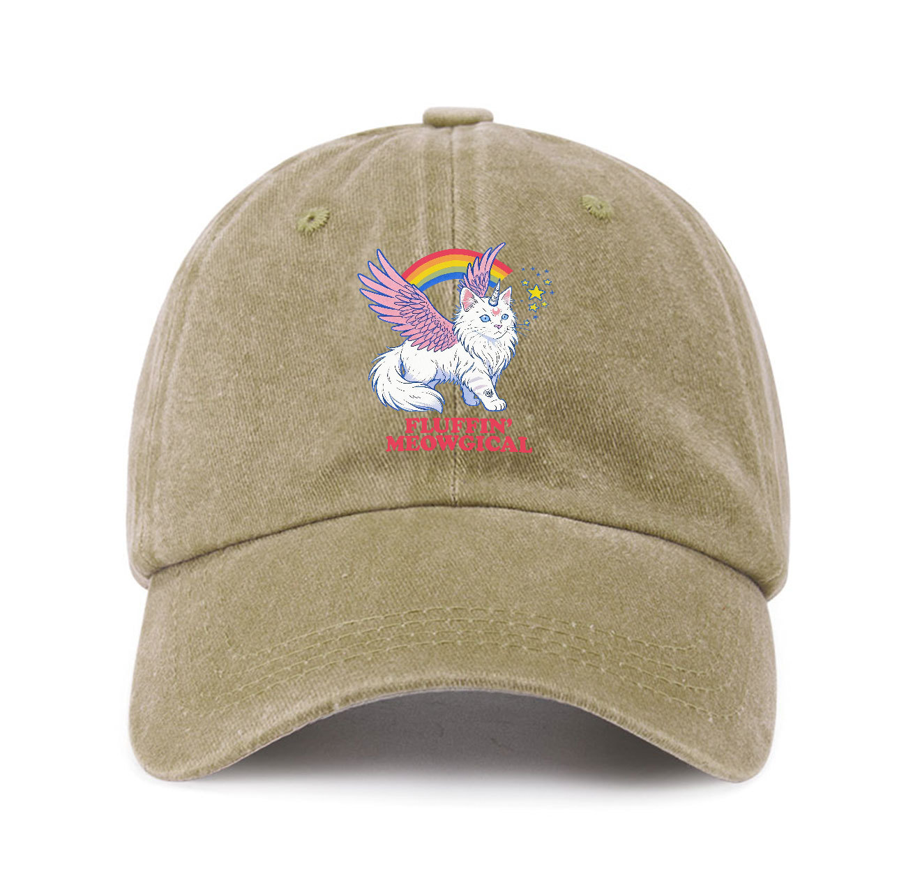 Purplehecate Fluffin Meowgical Baseball Cap