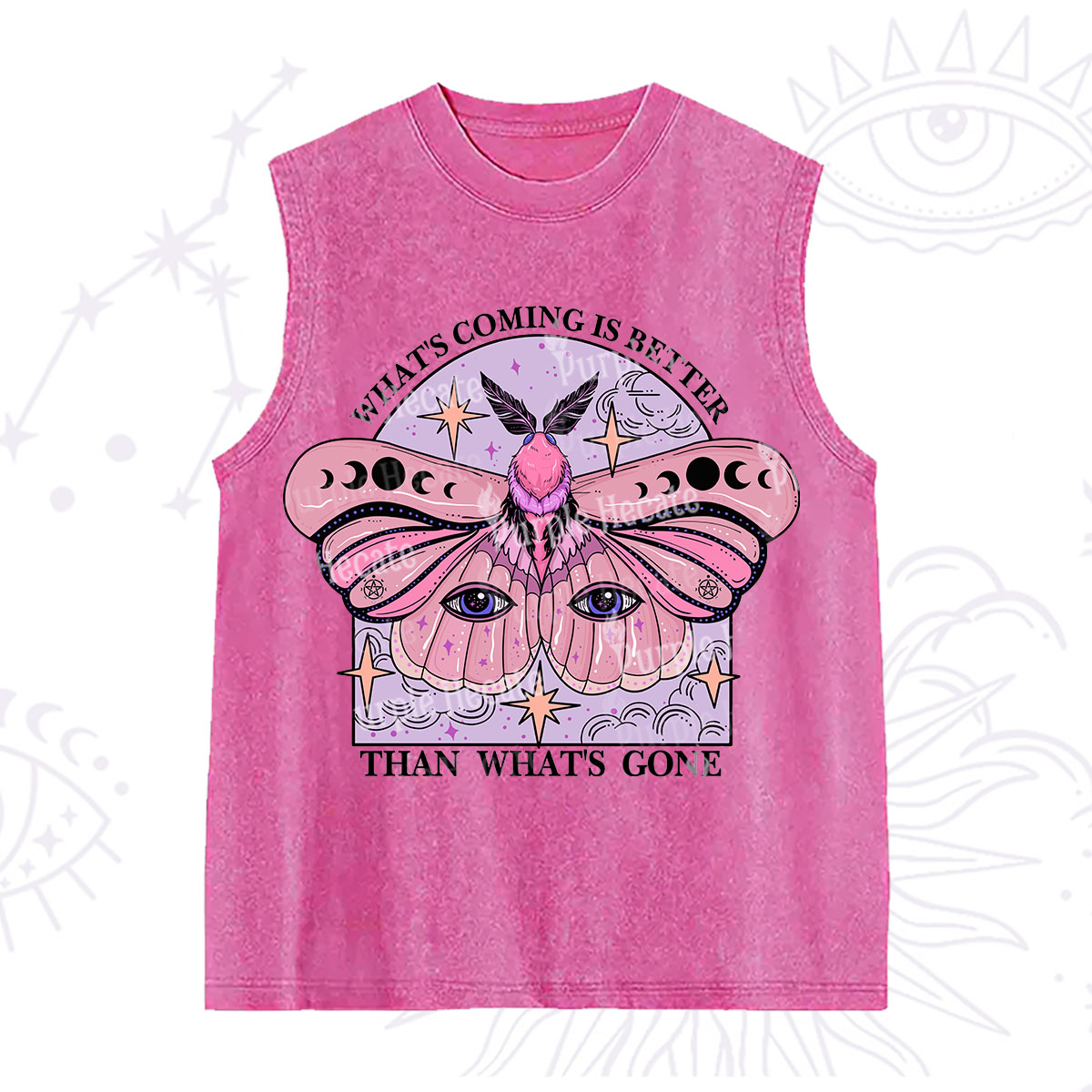 Purplehecate What's Coming Is Better Than What's Gone Washed Tank