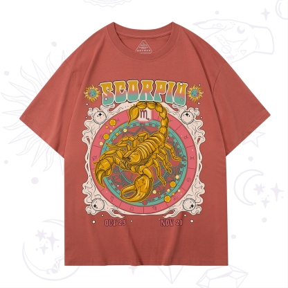 Purplehecate Scorpio Cosmic Zodiac T-Shirt