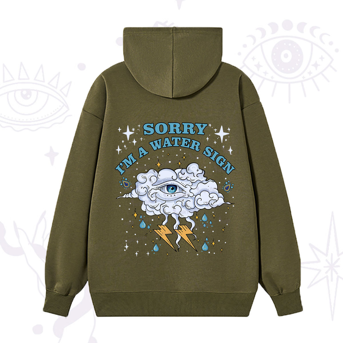 Purplehecate Sorry I'm A Water Sign Hoodie