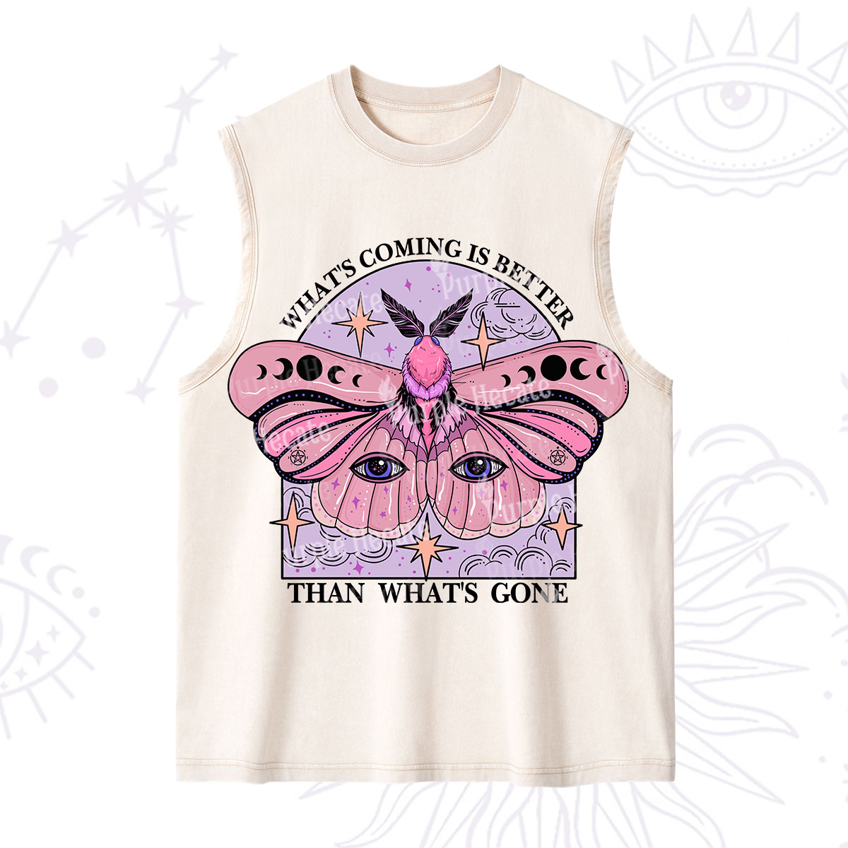 Purplehecate What's Coming Is Better Than What's Gone Washed Tank