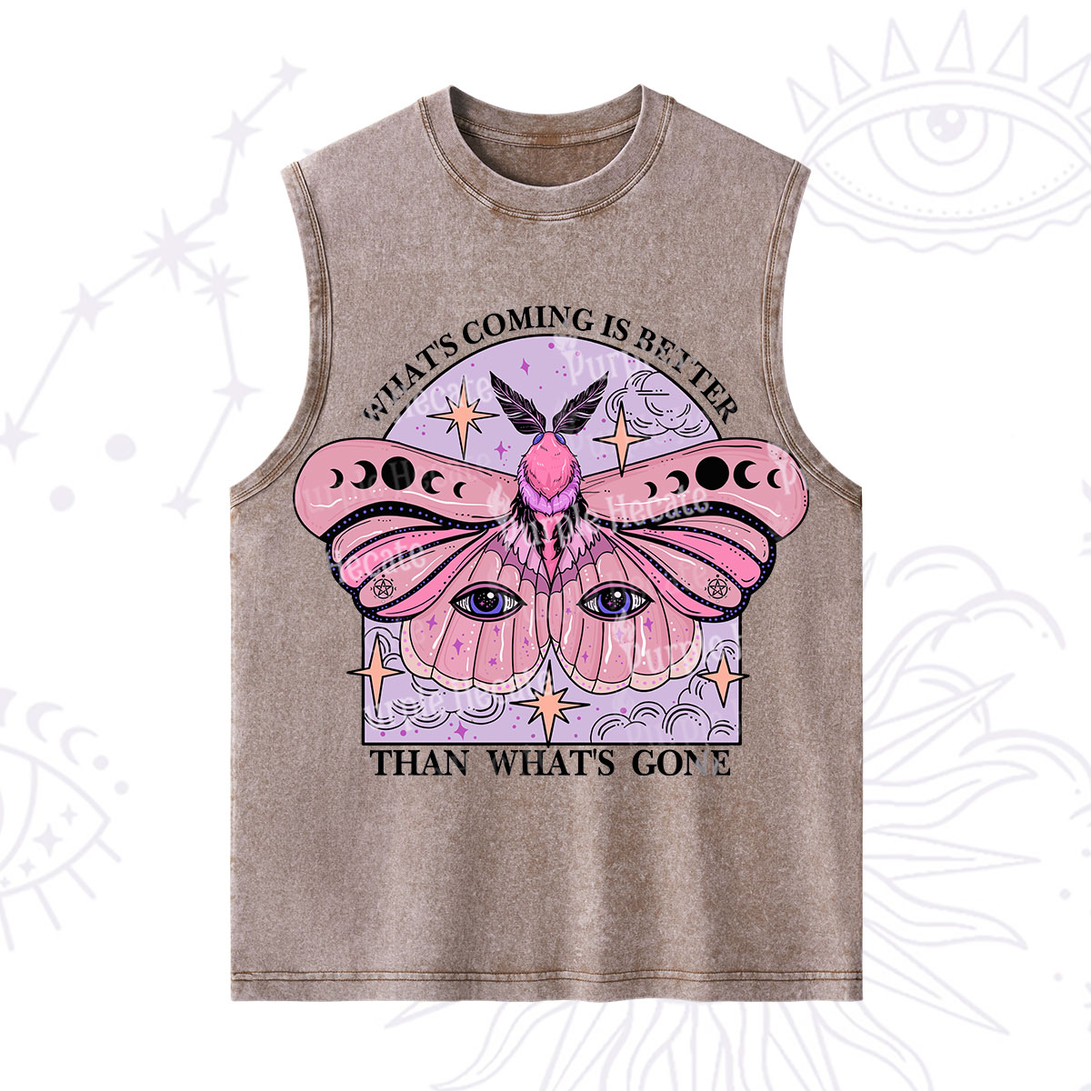 Purplehecate What's Coming Is Better Than What's Gone Washed Tank