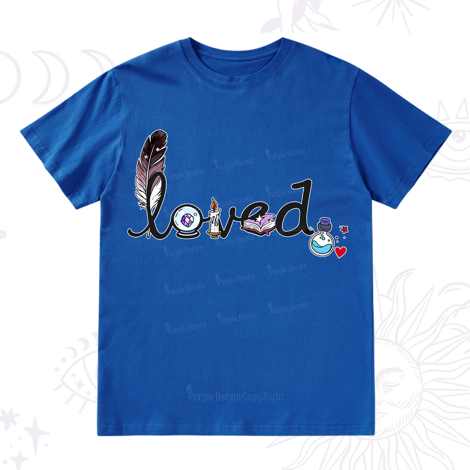 Purplehecate Magical Loved Valentine T-Shirt