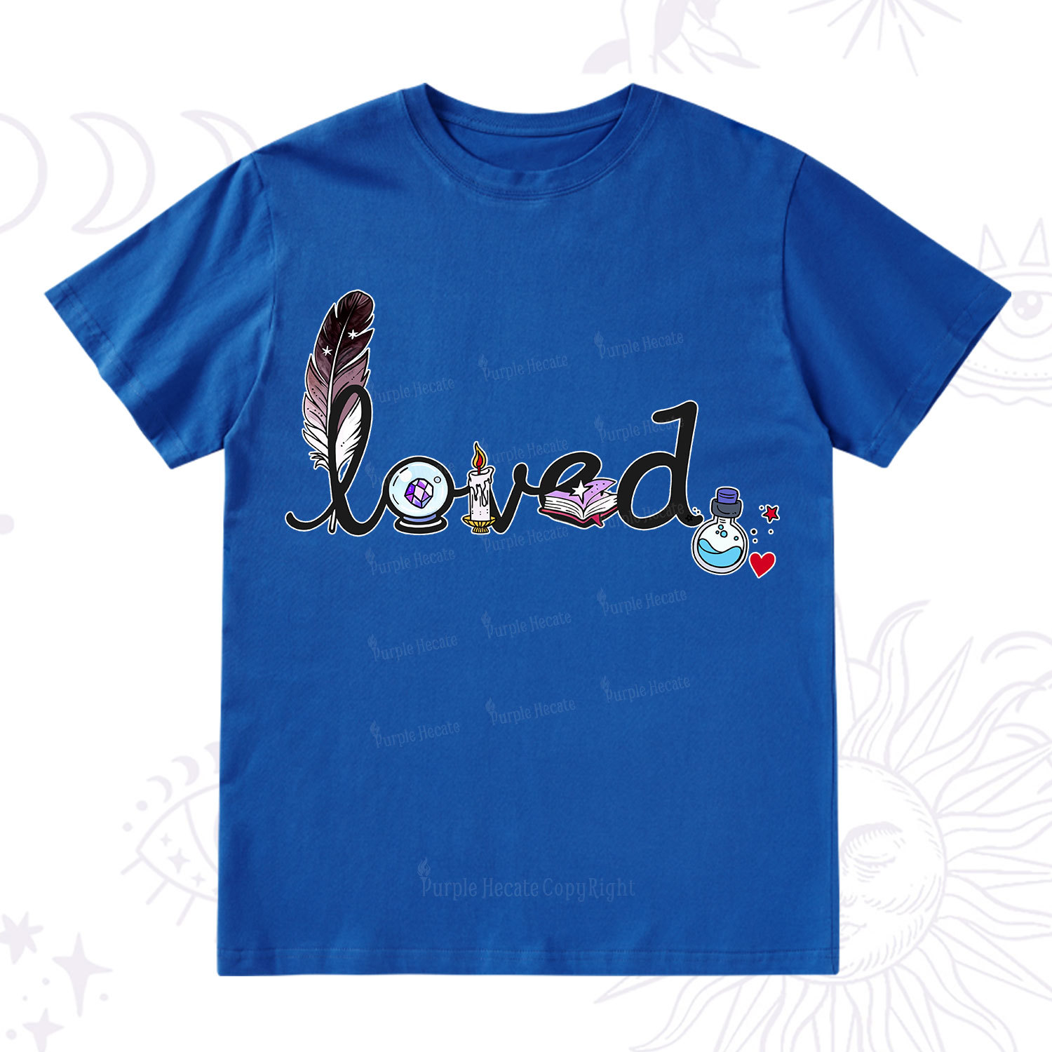 Purplehecate Magical Loved Valentine T-Shirt