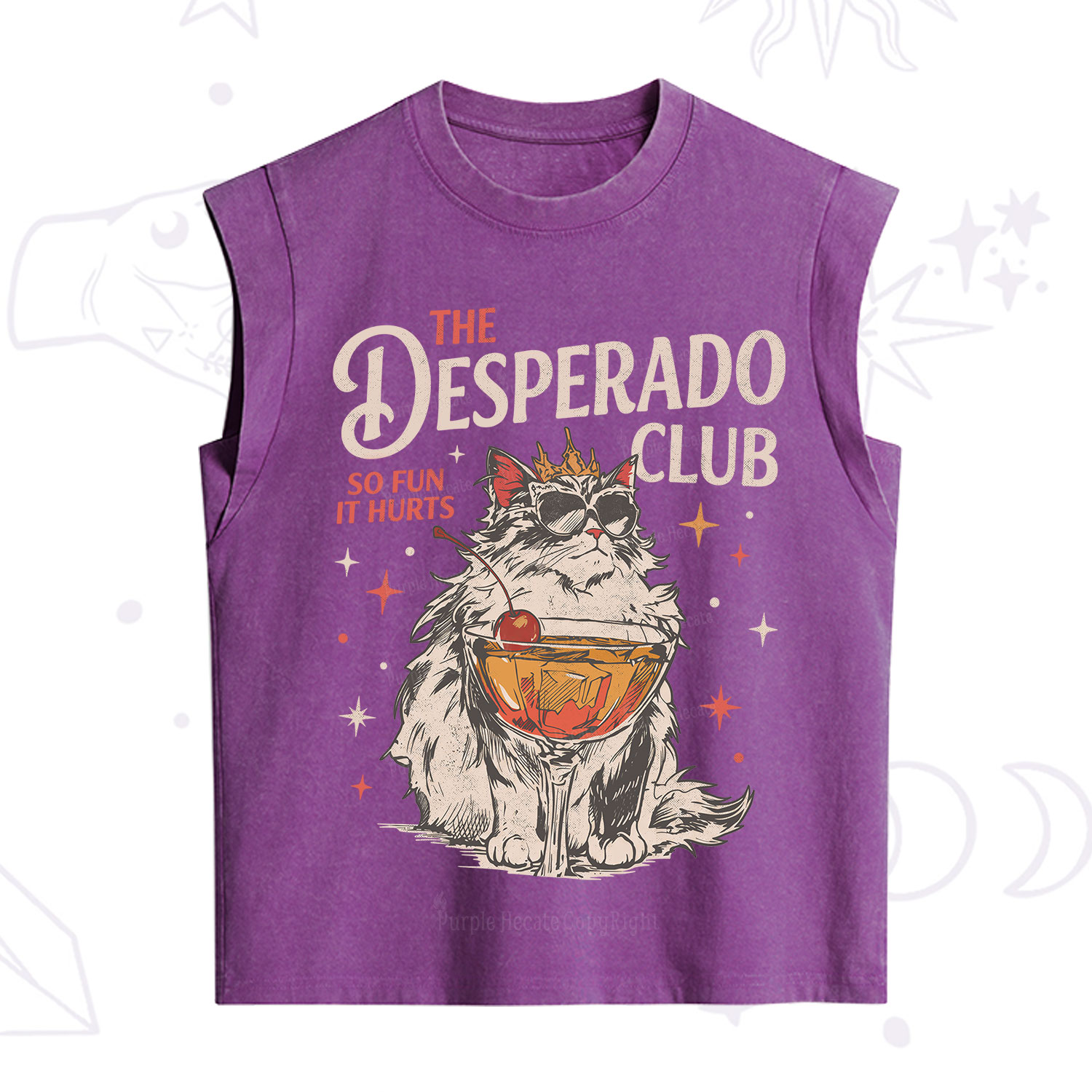 Purplehecate The Desperado Club Vintage Gang Vintage Washed Tank