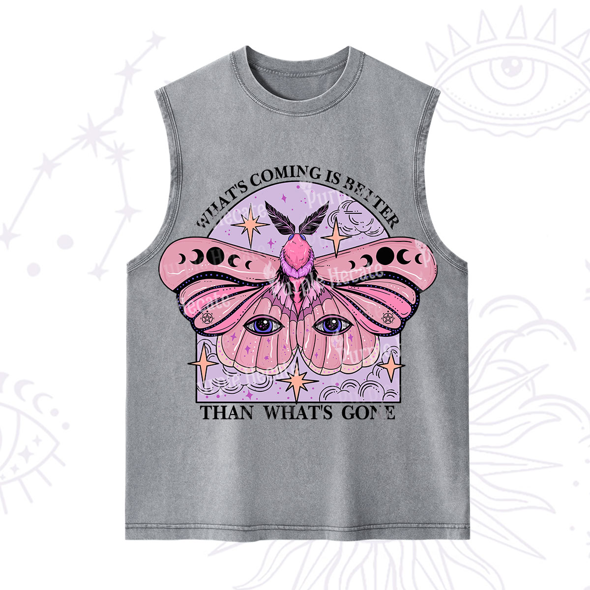 Purplehecate What's Coming Is Better Than What's Gone Washed Tank