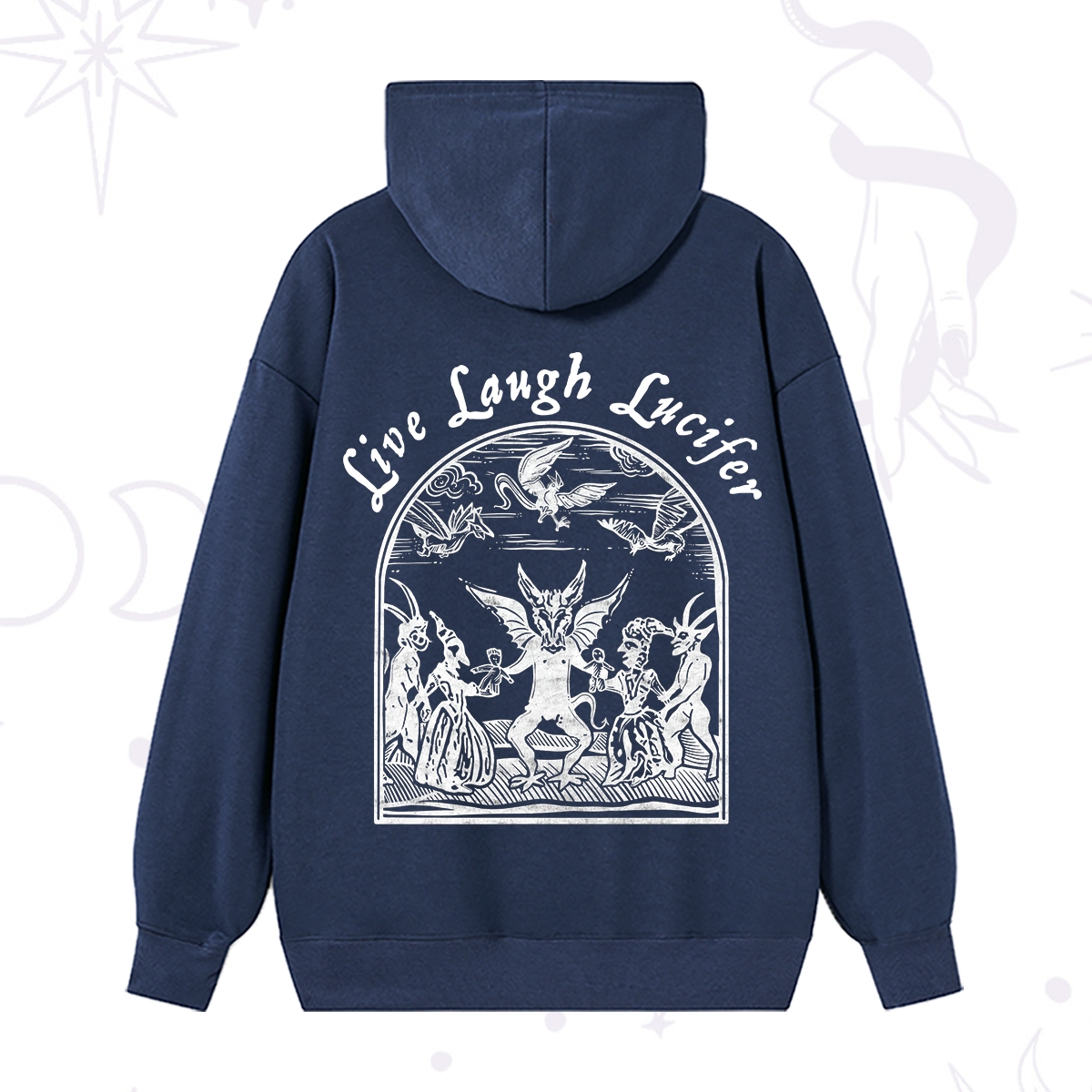 Purplehecate Live Laugh Lucifer Hoodie