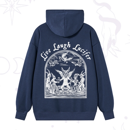 Purplehecate Live Laugh Lucifer Hoodie