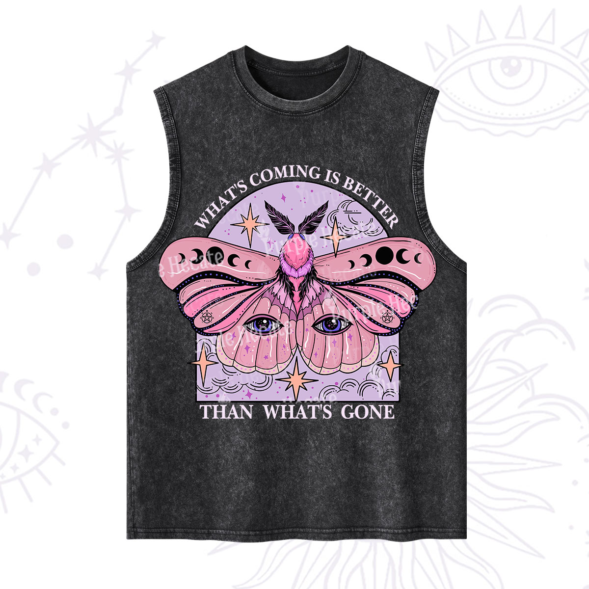 Purplehecate What's Coming Is Better Than What's Gone Washed Tank