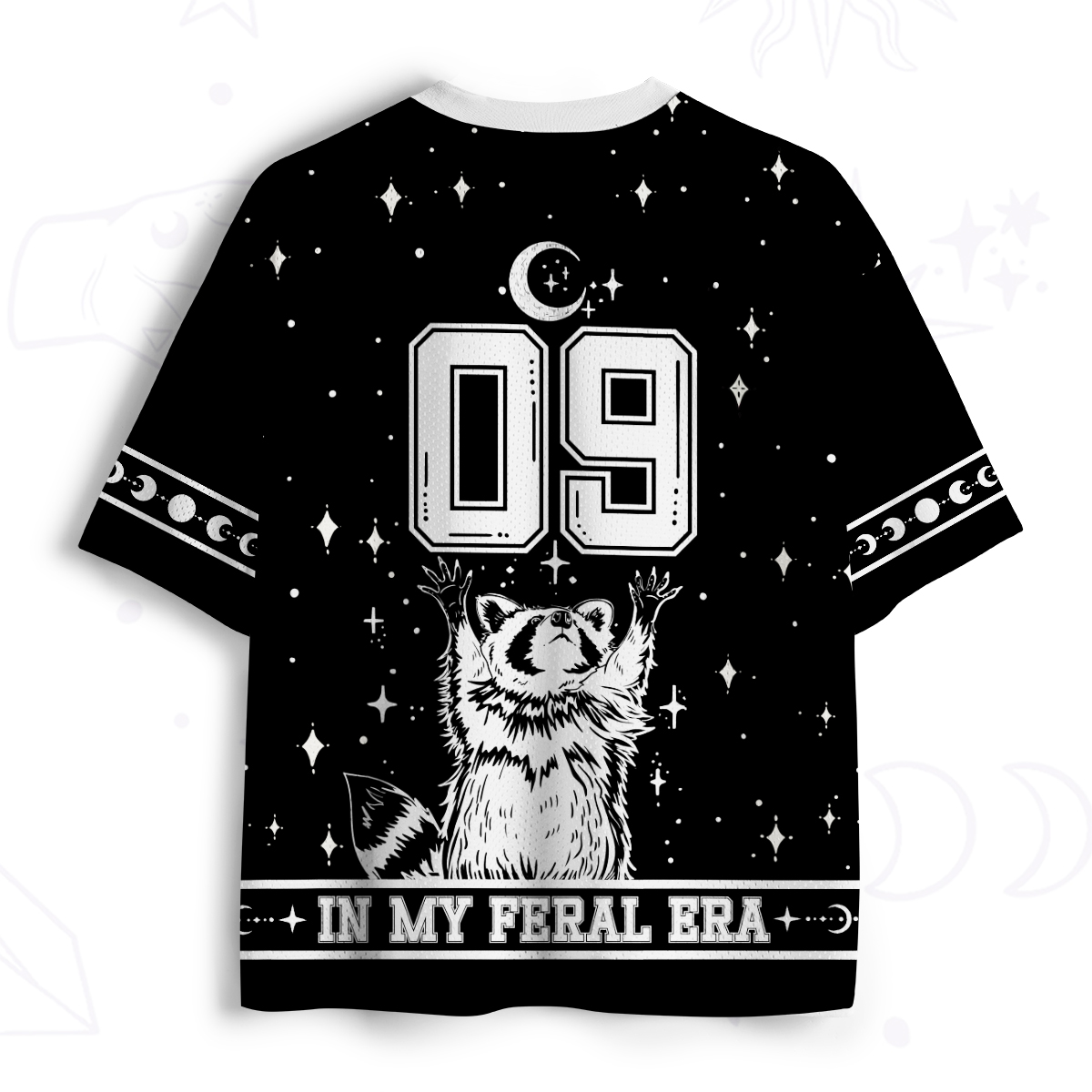 Purplehecate In My Feral Era Raccoon Mesh Jersey