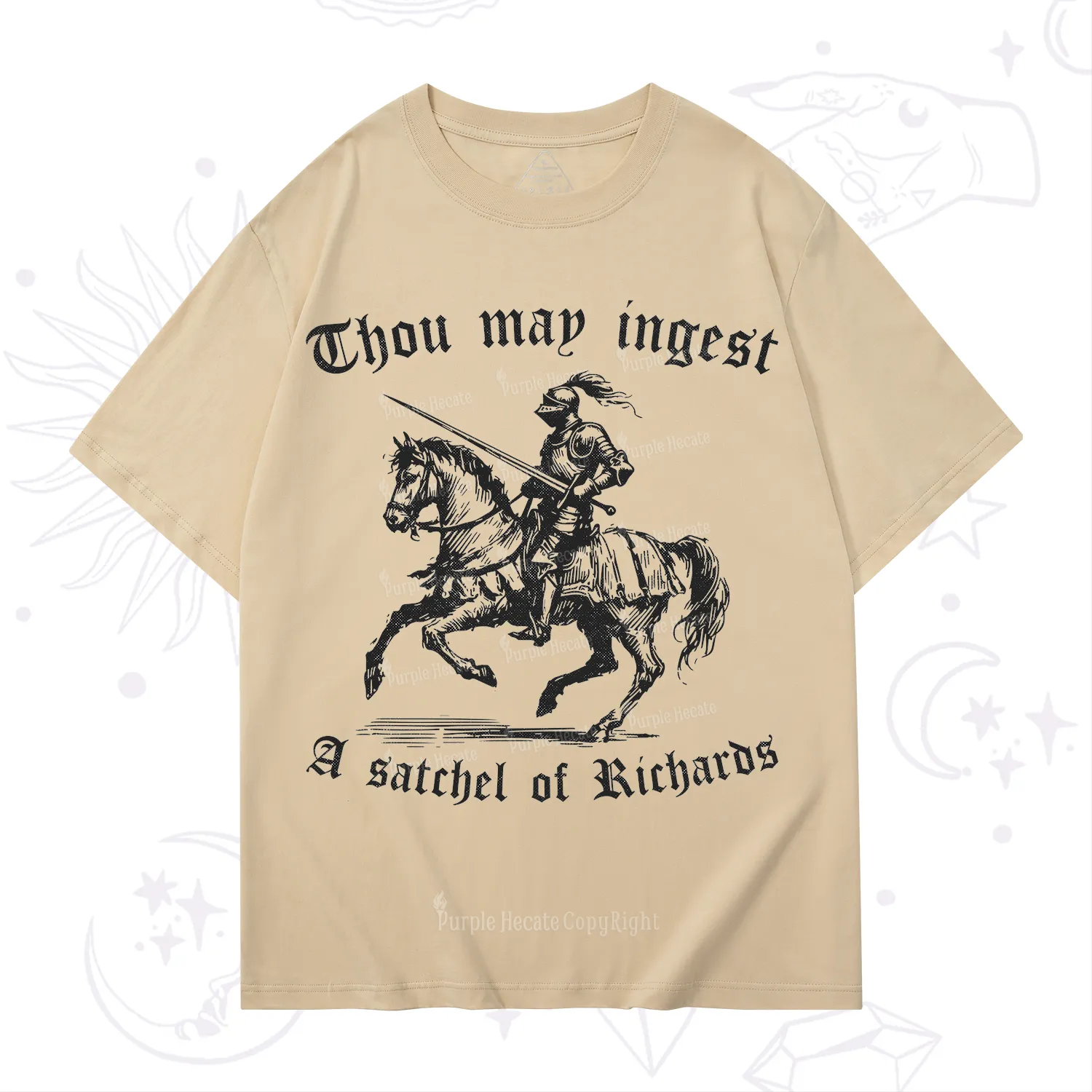 Purplehecate Thou May Ingest A Satchel of Richards T-Shirt