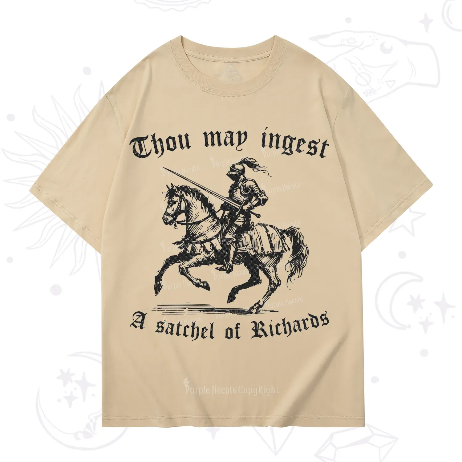 Purplehecate Thou May Ingest A Satchel of Richards T-Shirt