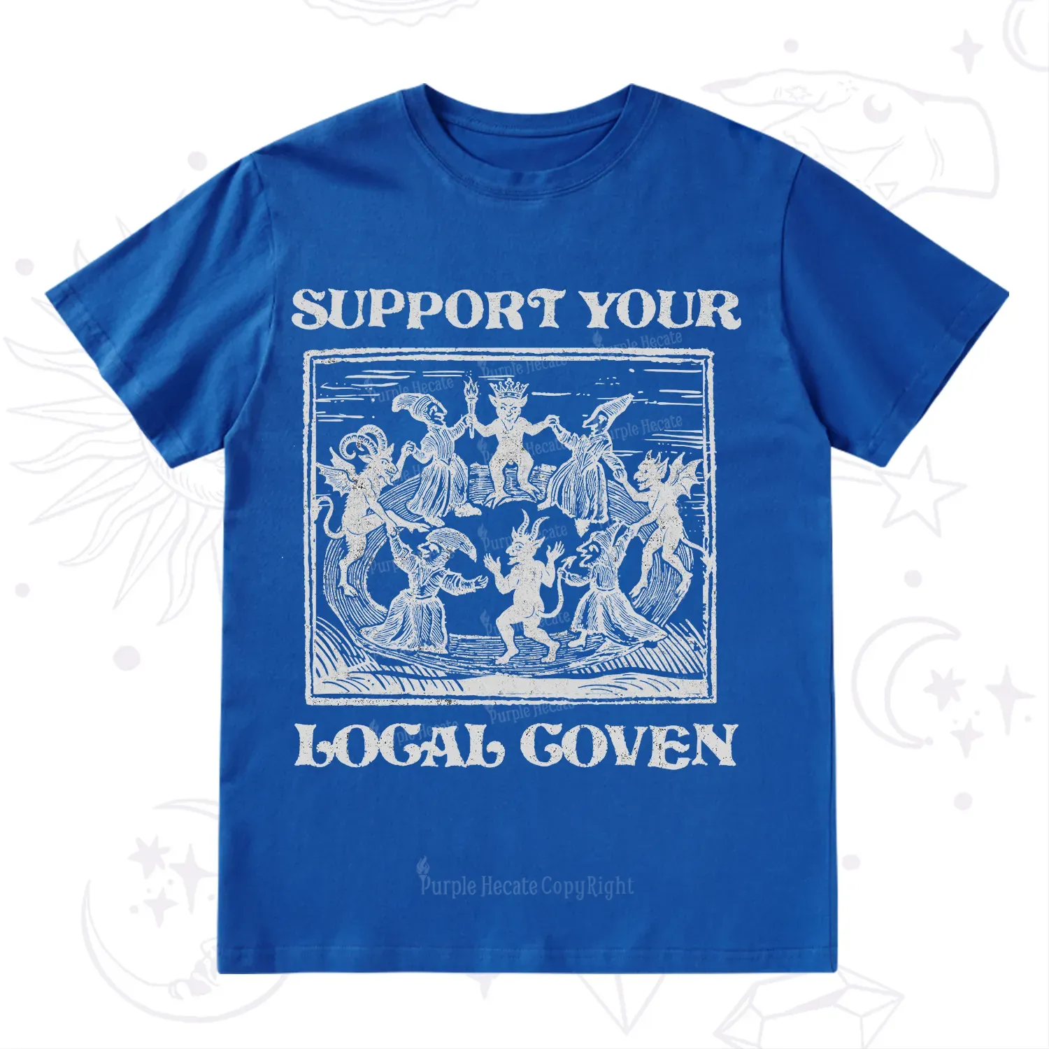 Purplehecate Support Your Local Coven T-Shirt
