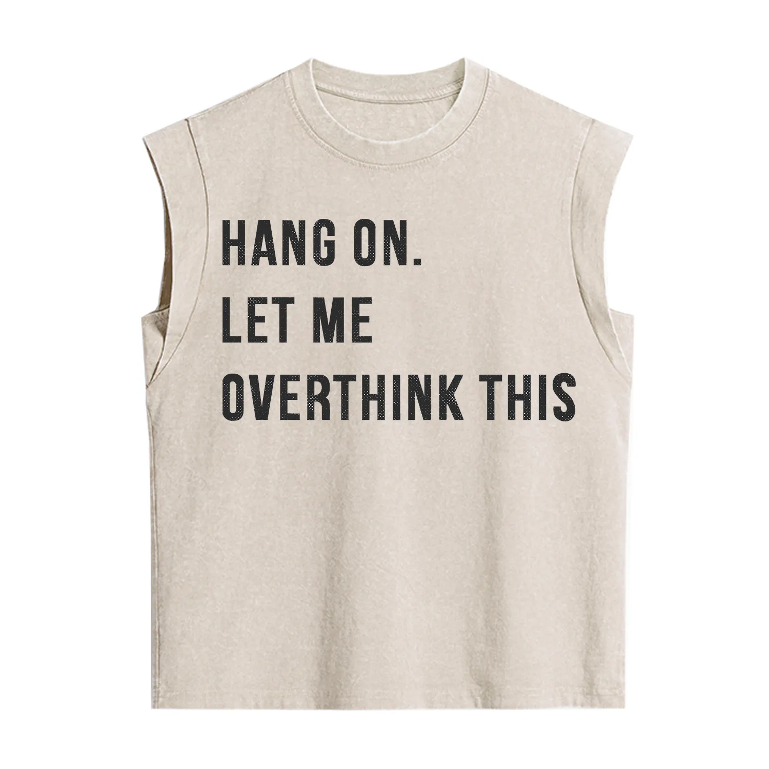 Purplehecate Hang on Let Me Overthink This Vintage Washed Tank