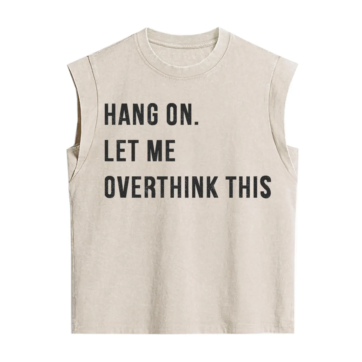 Purplehecate Hang on Let Me Overthink This Vintage Washed Tank