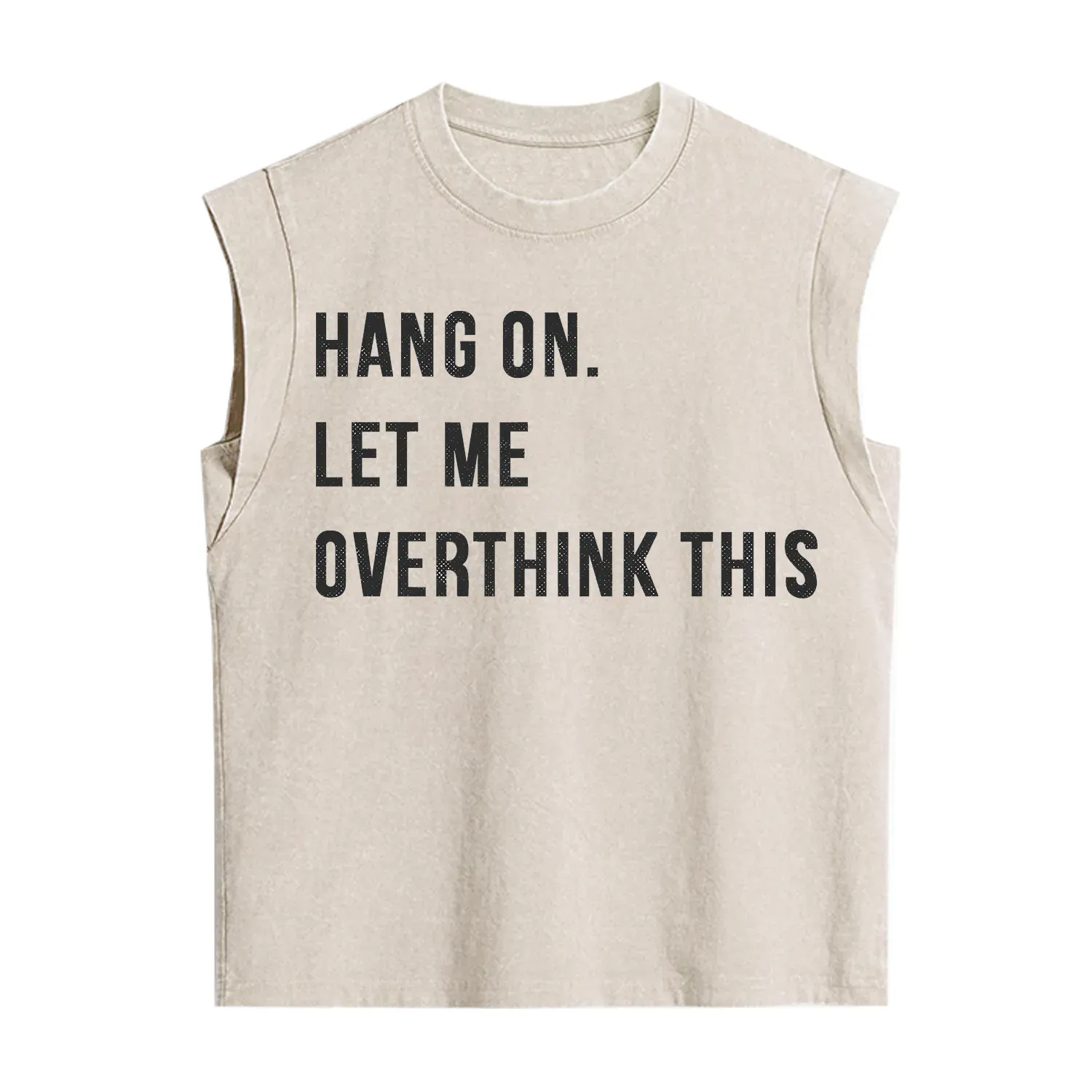 Purplehecate Hang on Let Me Overthink This Vintage Washed Tank