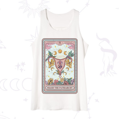 Purplehecate The Smash the Patriarchy Tarot Tank