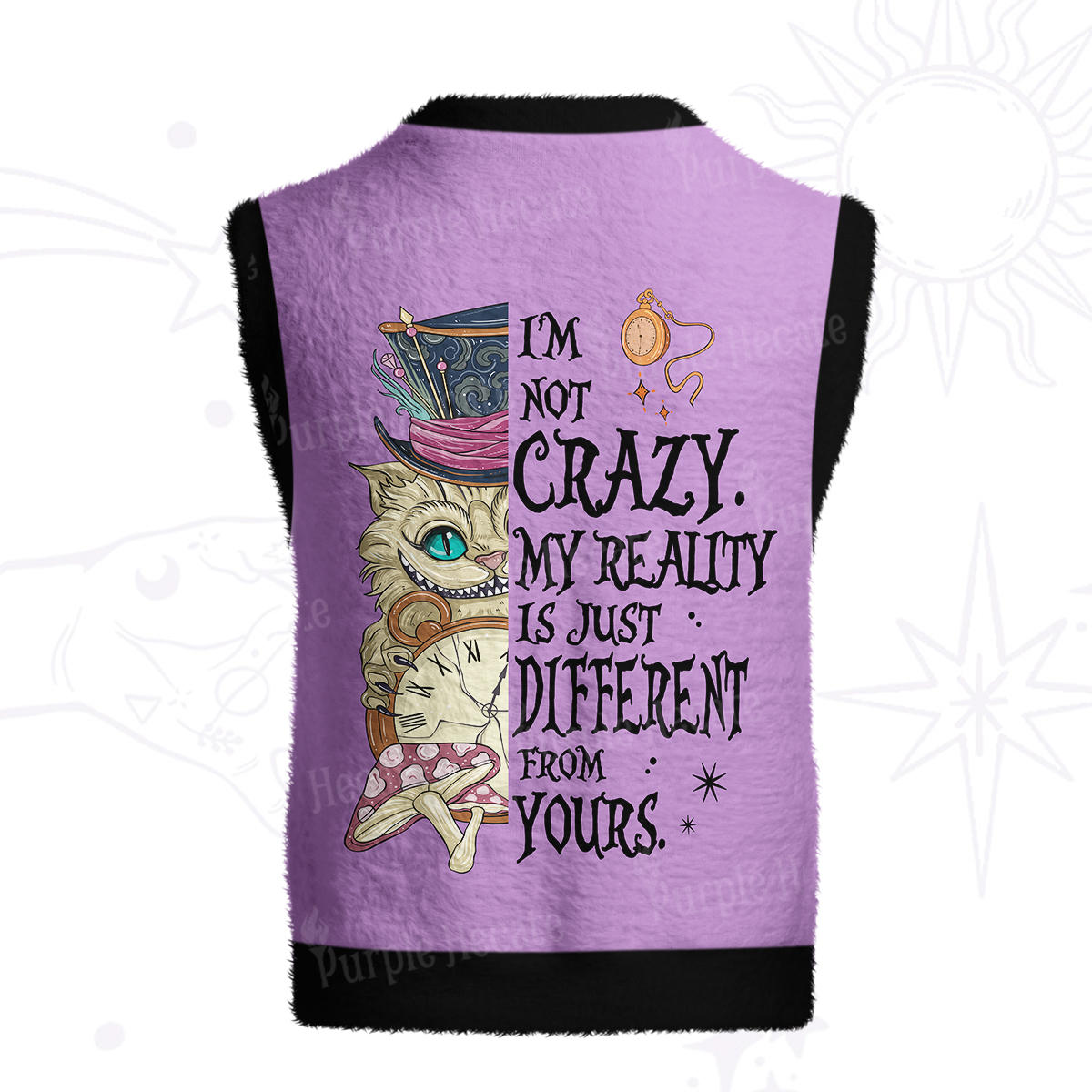 Purplehecate Unique Not Ordinary Ugly Sweater Vest