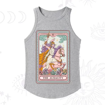 Purplehecate The Audacity Tarot Card Racerback Tank Top
