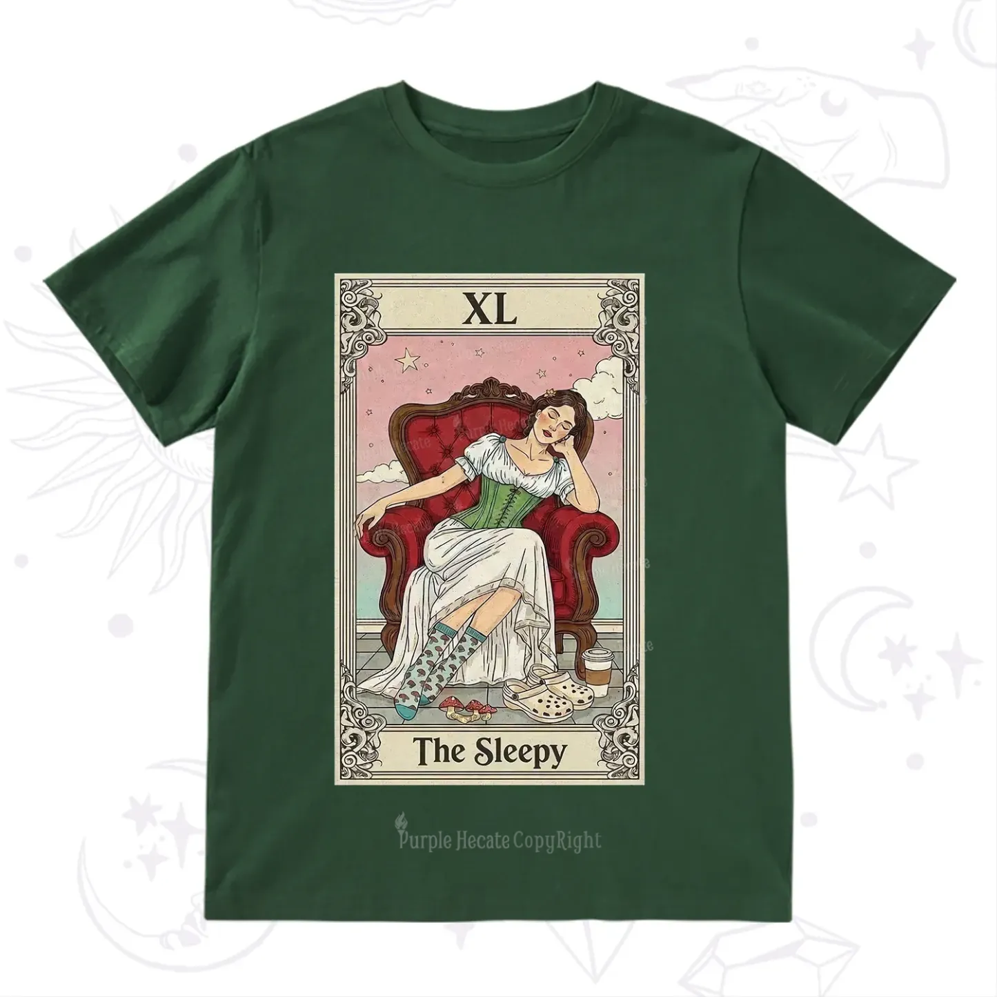Purplehecate The Sleepy Tarot T-Shirt