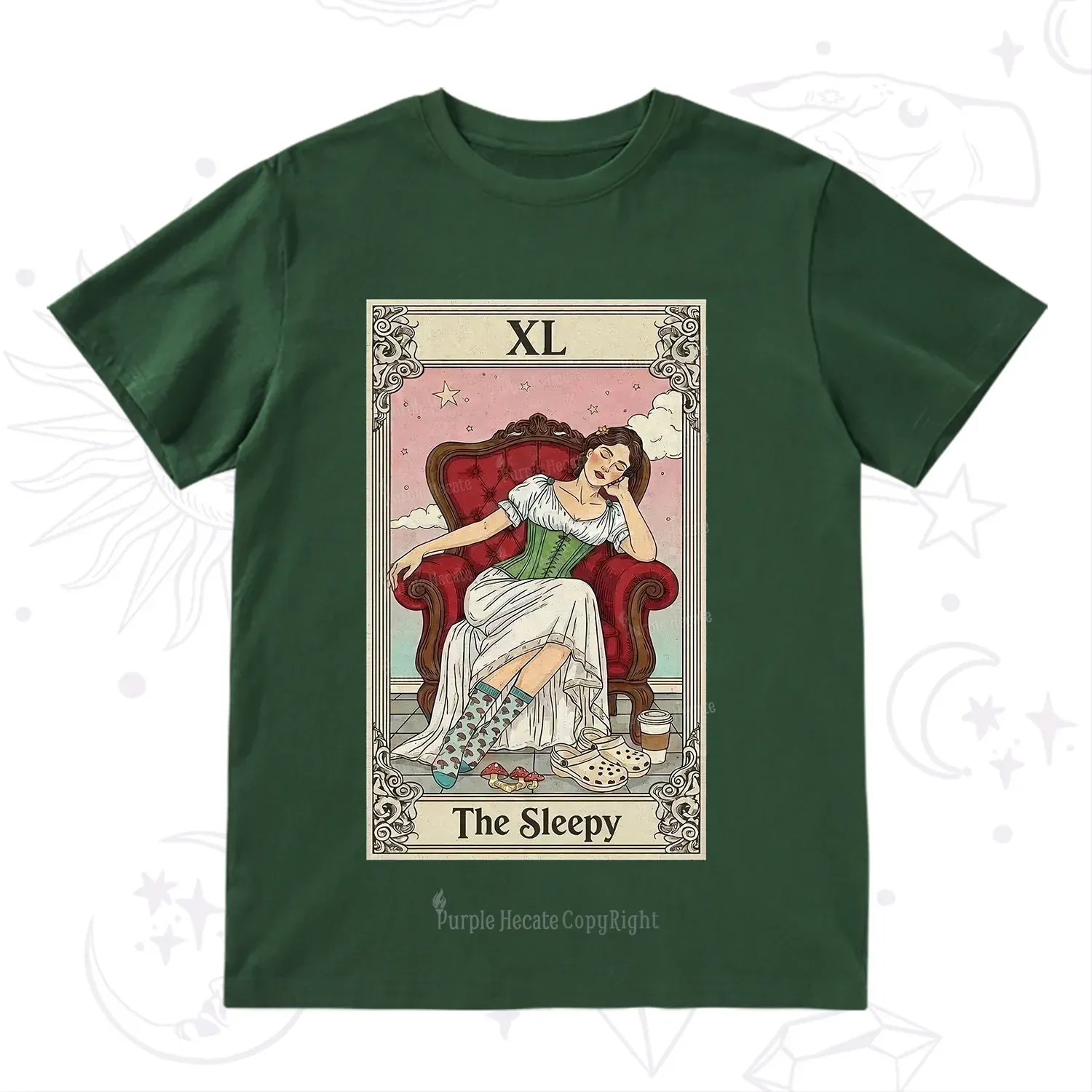 Purplehecate The Sleepy Tarot T-Shirt