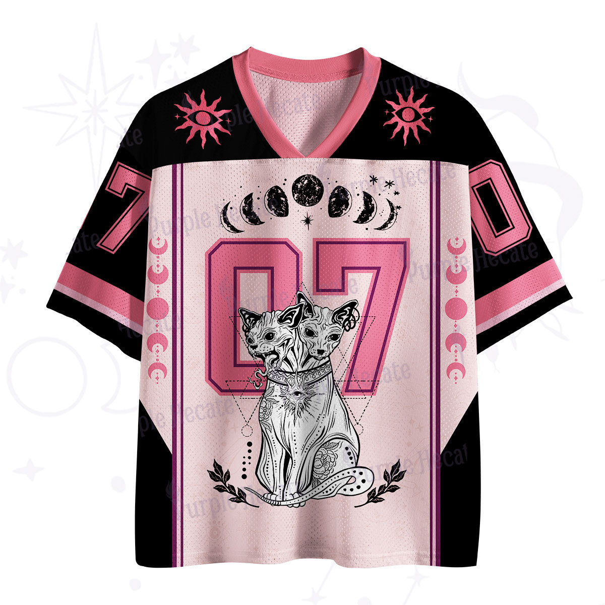 Purplehecate Lunar Cat Guardians 07 Mesh Jersey