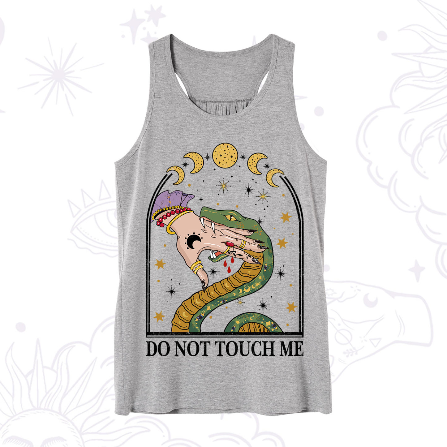 Purplehecate Do Not Touch Me Tank