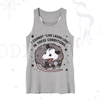 Purplehecate I Cannot Live Laugh Love Possum Tank