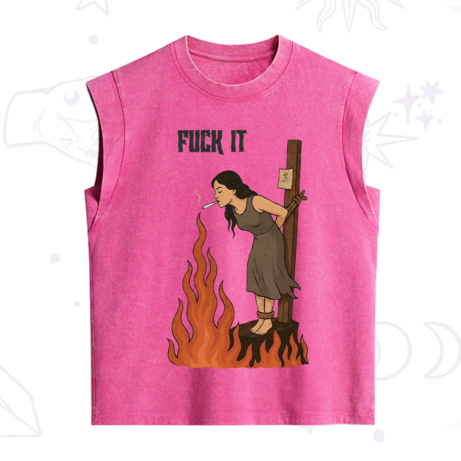 Purplehecate F*ck It Witch Vintage Washed Tank