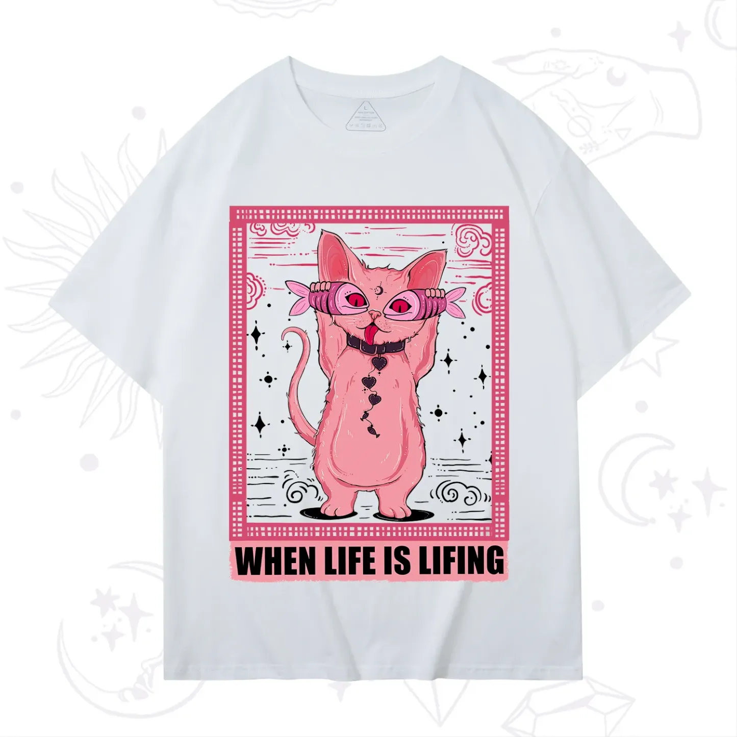 Purplehecate When Life Is Lifting T-Shirt