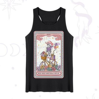 Purplehecate The Beep Beep Birthday Bitch Tarot Tank