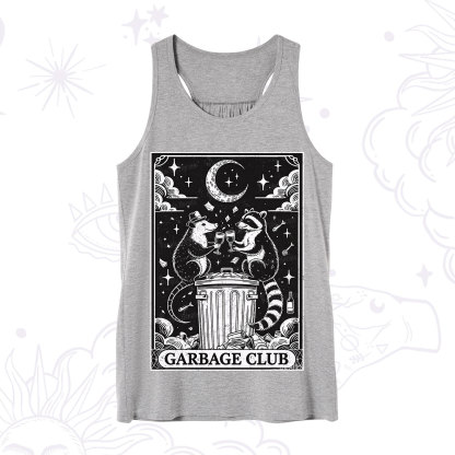 Purplehecate The Garbage Club Tarot Raccoon Party Tank
