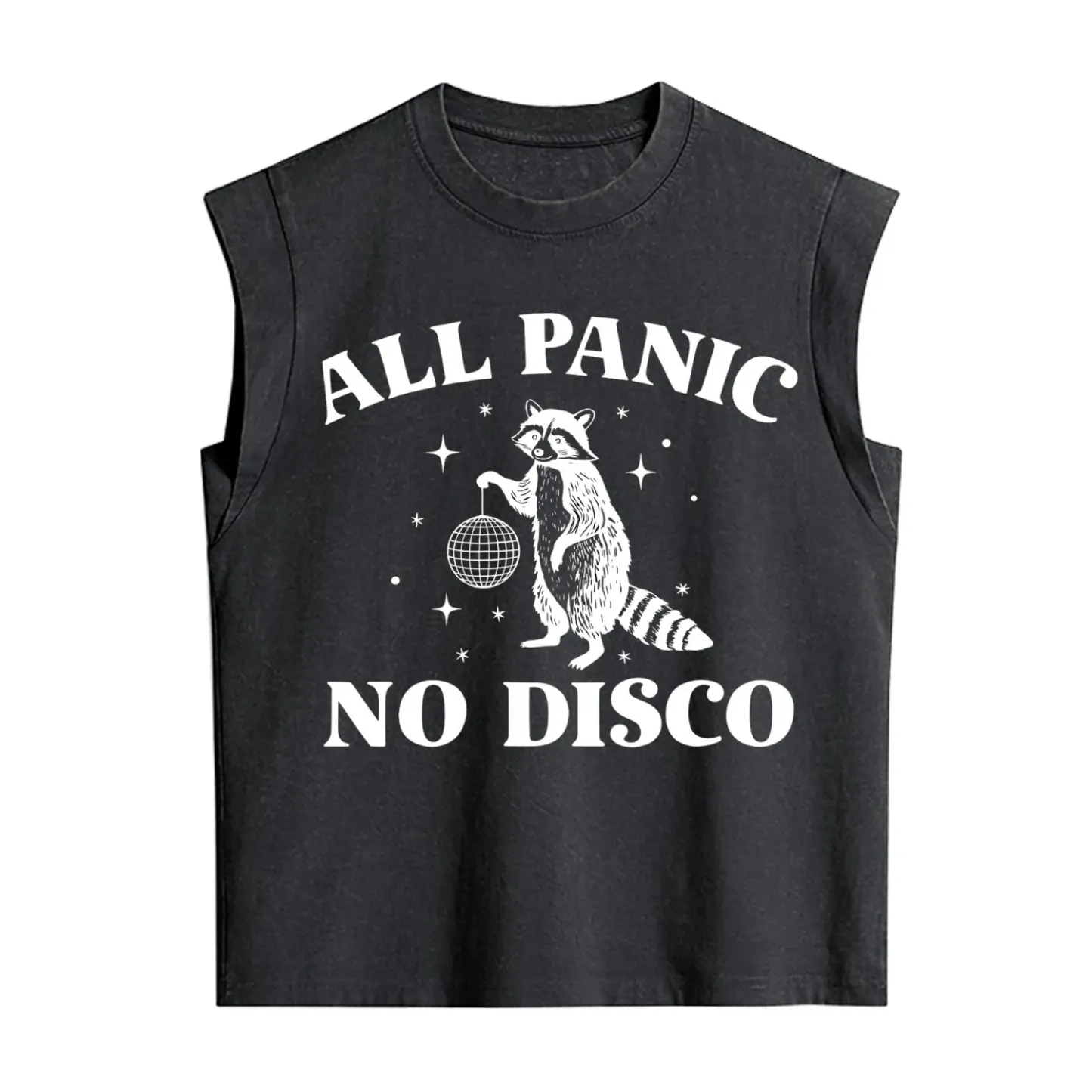 Purplehecate All Panic No Disco Vintage Washed Tank