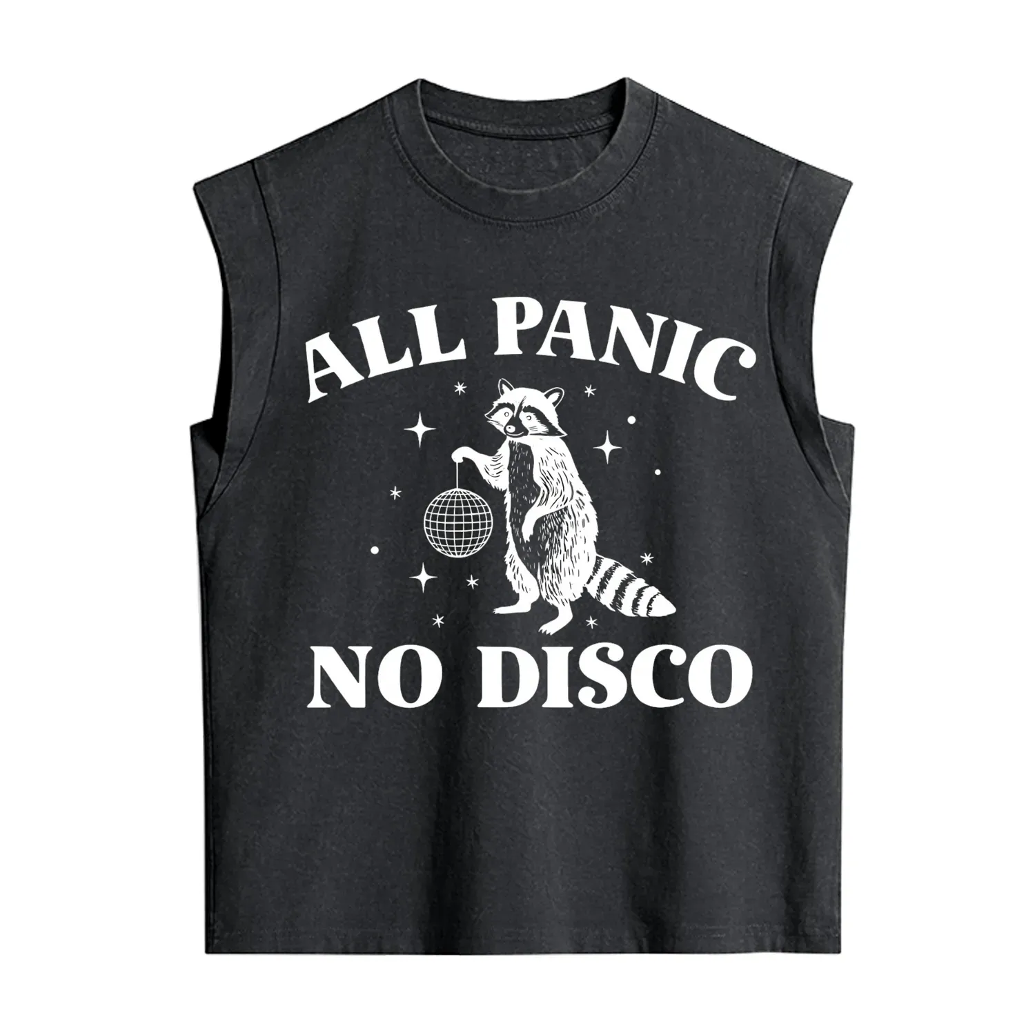 Purplehecate All Panic No Disco Vintage Washed Tank