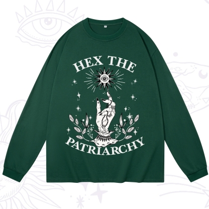 Purplehecate Smash The Patriarchy Long Sleeve T-Shirt