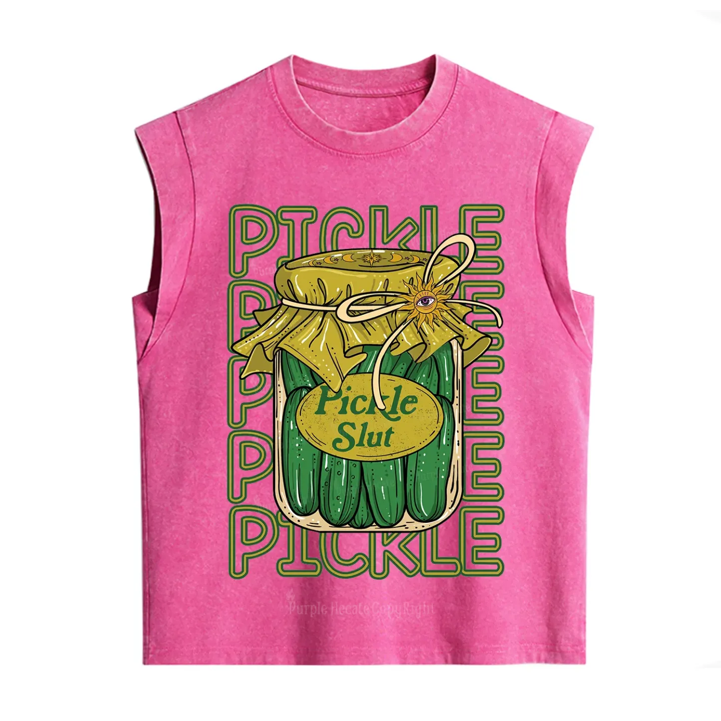 Purplehecate Pickle Slut Vintage Washed Tank