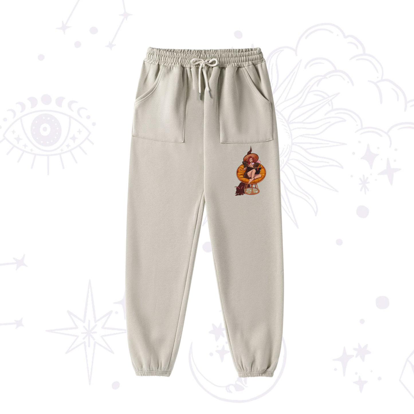 Purplehecate The Reader Tarot Card Fleece Hoodie Suit