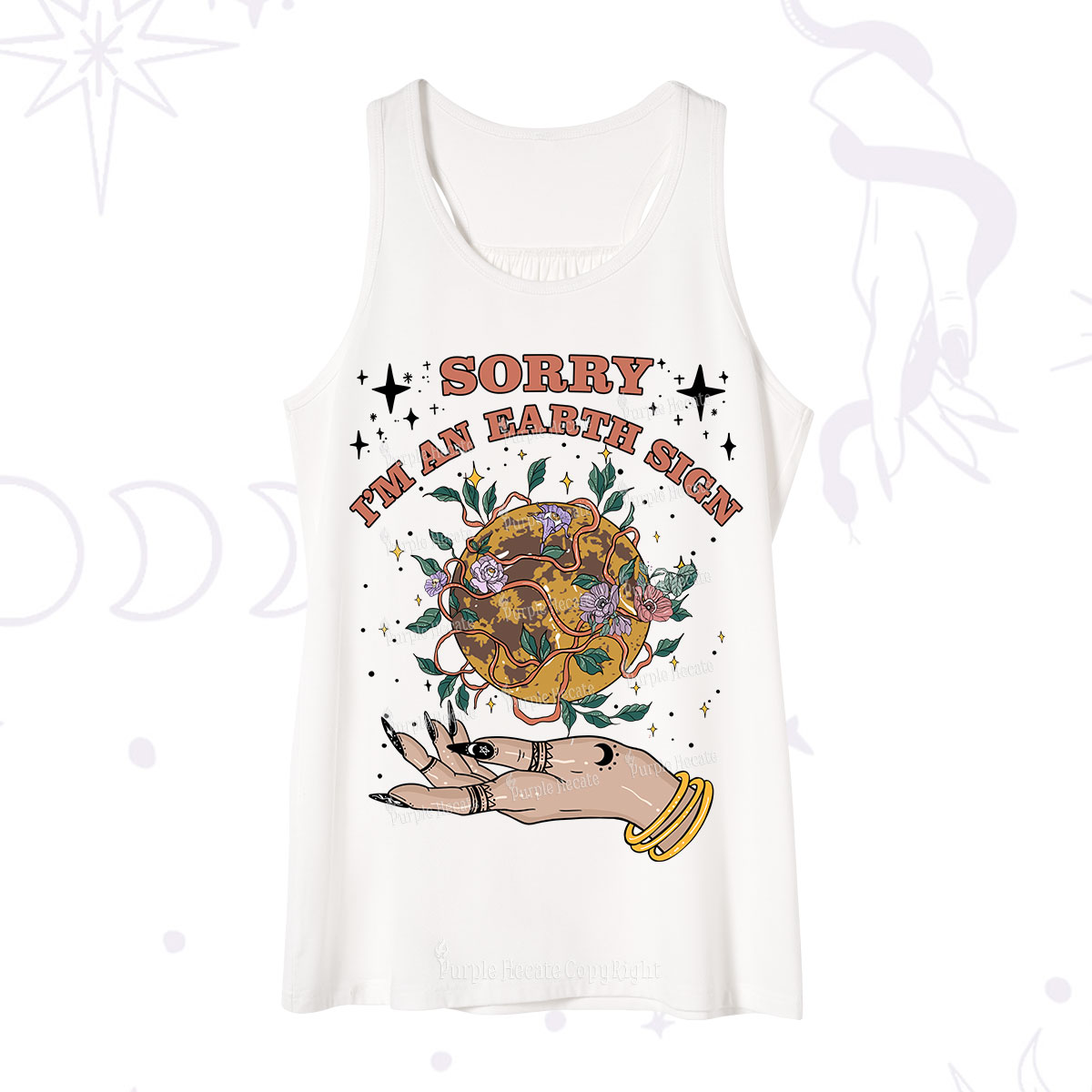 Purplehecate Sorry I'm An Earth Sign Tank