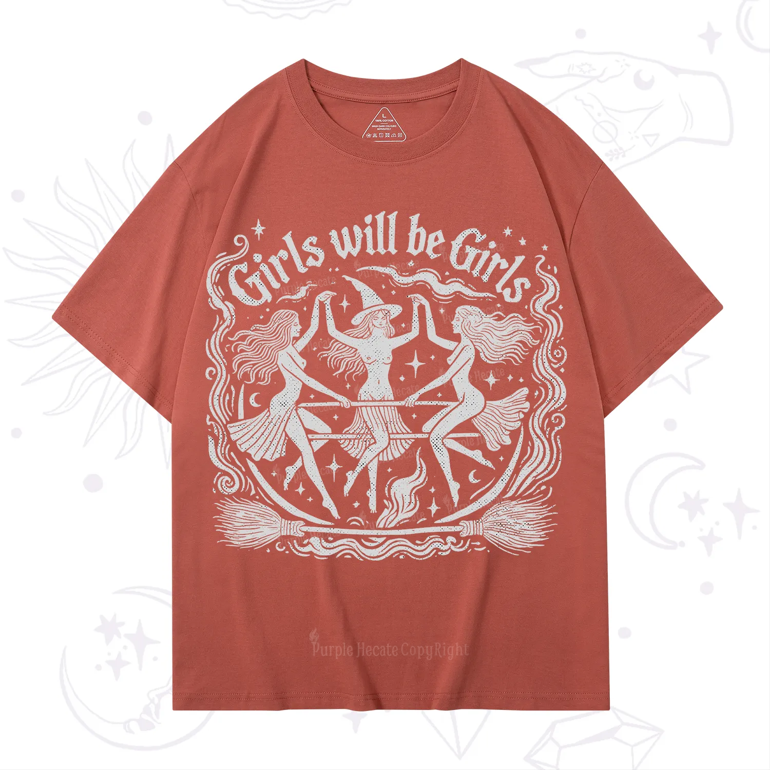 Purplehecate Girls Will Be Girls T-Shirt