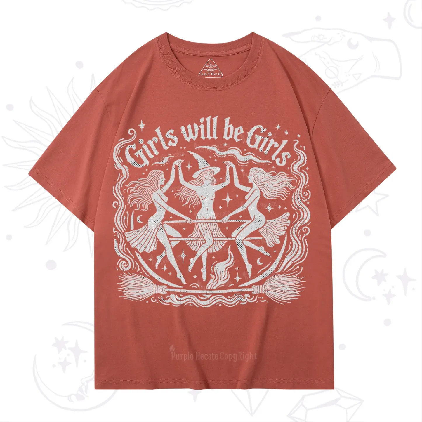 Purplehecate Girls Will Be Girls T-Shirt