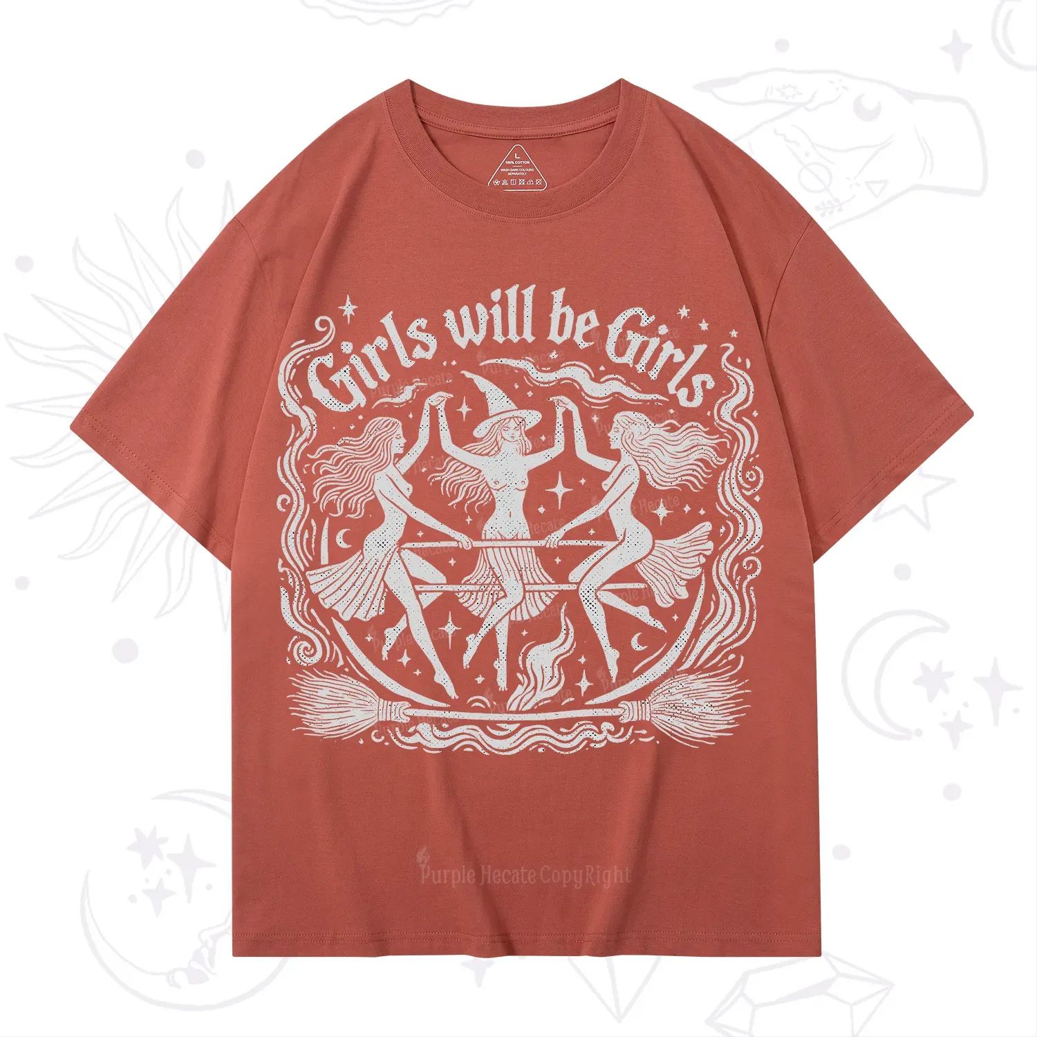 Purplehecate Girls Will Be Girls T-Shirt