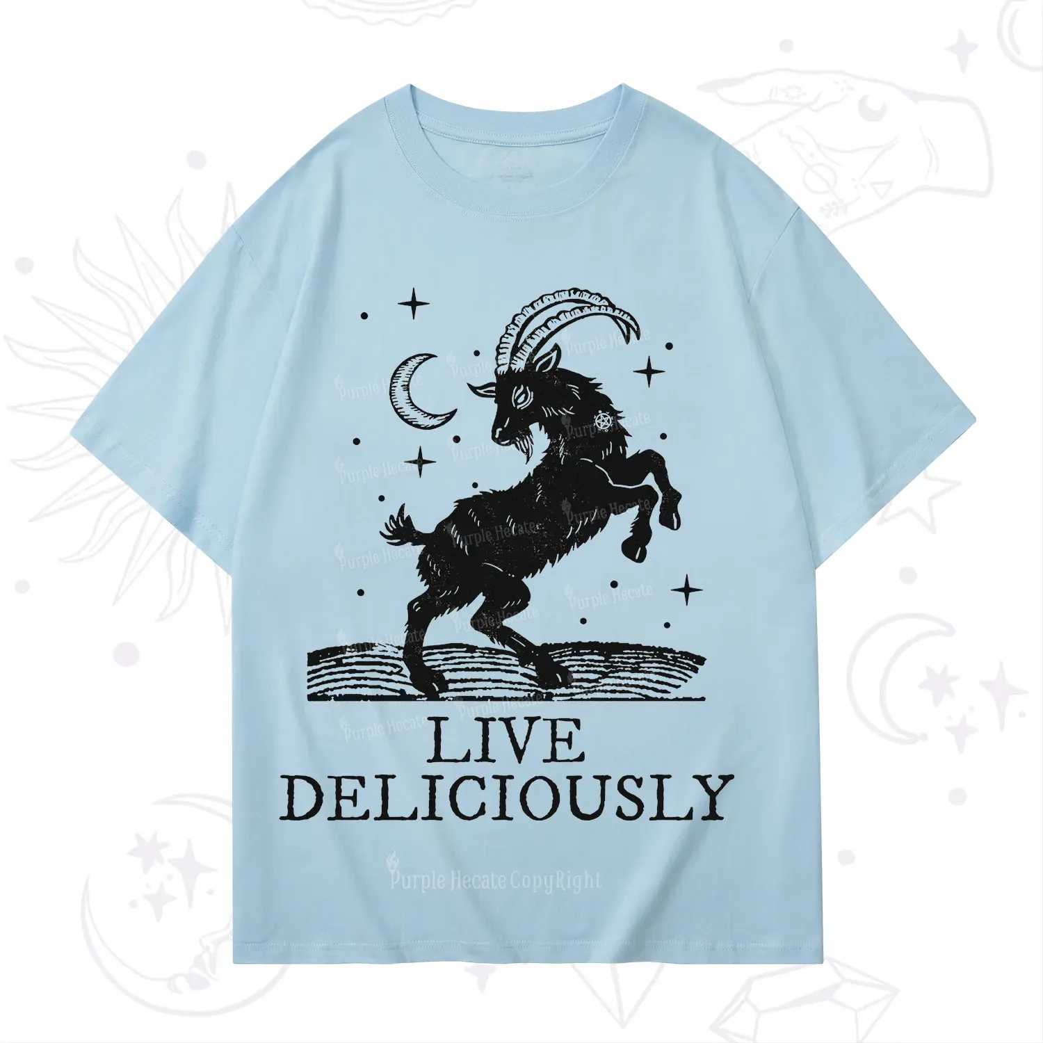 Purplehecate Live Deliciously T-Shirt