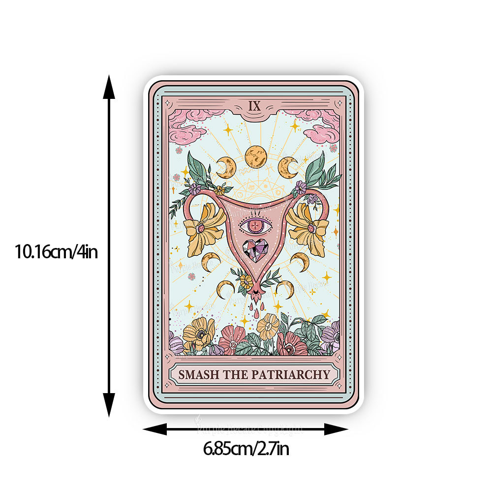 Purplehecate The Smash the Patriarchy Sticker